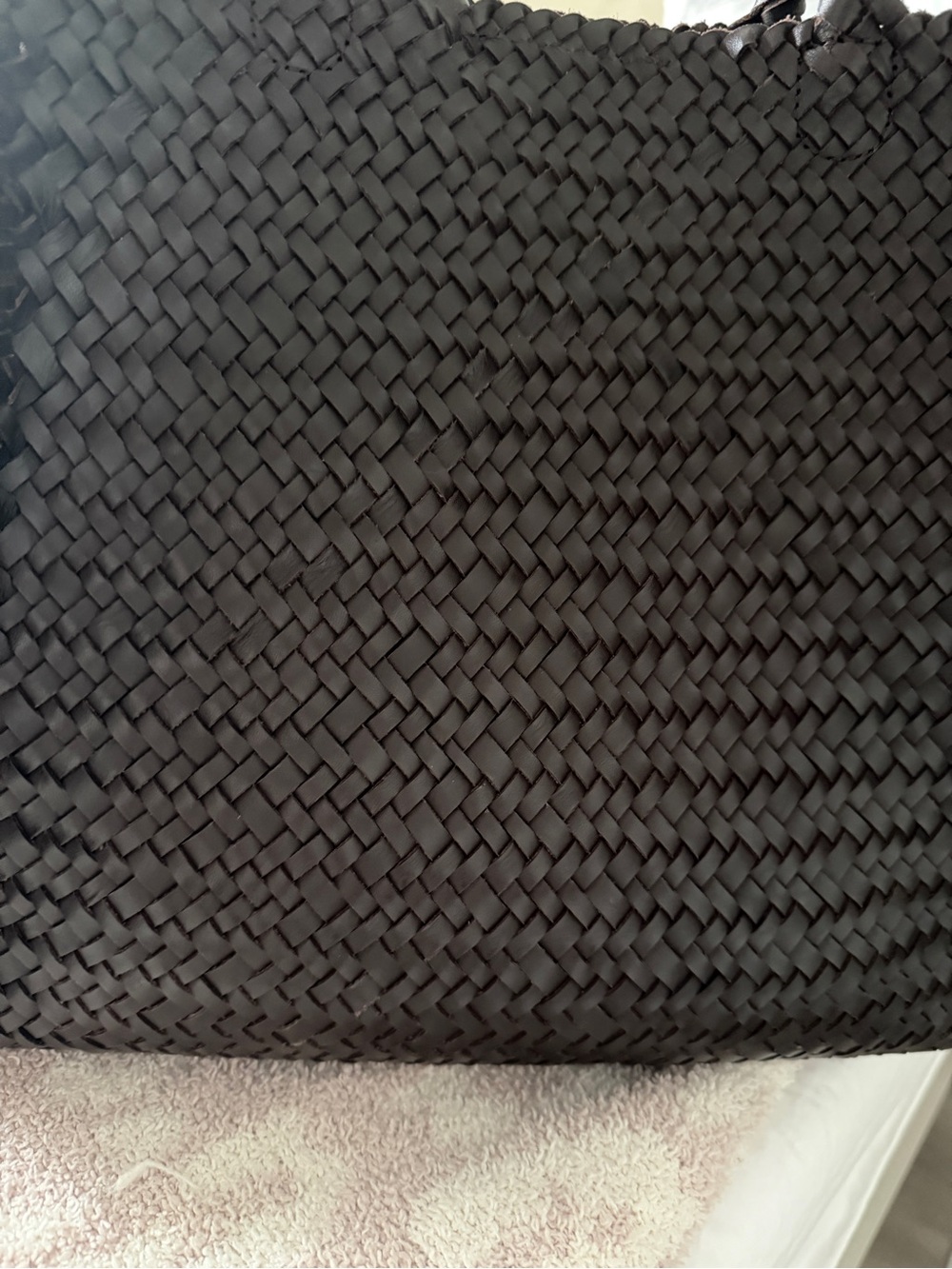 MADEWELL Lexington Woven Leather Tote - Picture 2 of 9